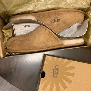 UGG Mens Scuff Suede Slipper Chestnut BRAND NEW 12